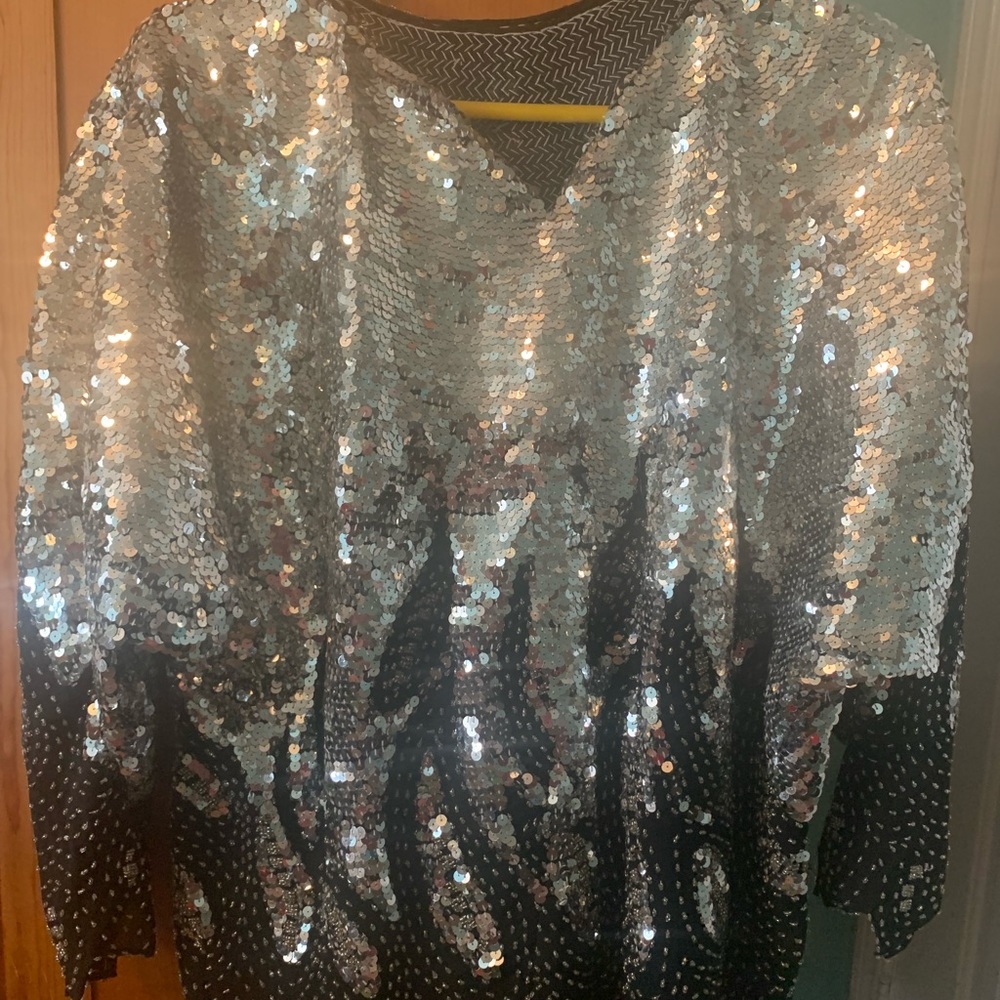 Special occasion sequin top size medium